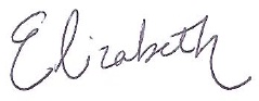 Elizabeth Signature Elizabeth Signature